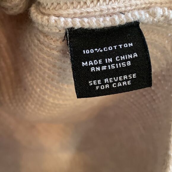 525 America EUC beige sweater Size large - Picture 3 of 4